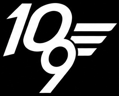 Ten Nine winged 10/9 emblem